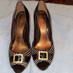 Franco Sarto - leopard stripe size 9 pumps